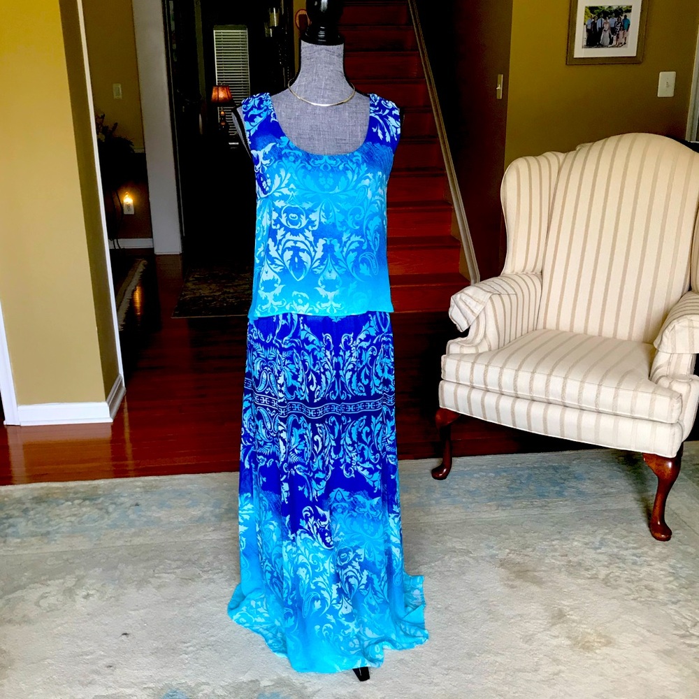 Stunning Scarf Lined Sundress